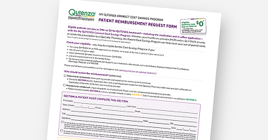 Patient Reimbursement Request Form.